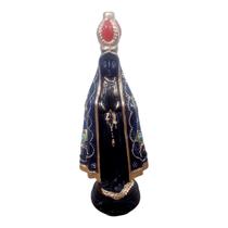 Imagem CATOLICA nossa senhora aparecida 20 cm pintura Imagem CATOLICA nossa senhora aparecida 20 cm pintura