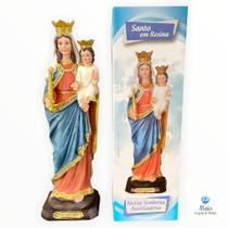Imagem Católica Nossa Senhora Auxiliadora Santa Resina 30cm - Imporiente