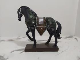 imagem Cavalo Estatueta 27 cm em Resina decoração