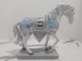 imagem Cavalo Estatueta 27 cm em Resina decoração - acaryart