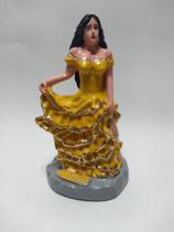 Imagem Cigana Do Amor Amarela Escultura Gesso Estatua 10 Cm Imagem Cigana Do Amor Amarela Escultura Gesso Estatua 10 Cm