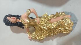 Imagem Cigana Milionaria Rica Escultura Gesso Estatua 40 Cm Imagem Cigana Milionaria Rica Escultura Gesso Estatua 40 Cm