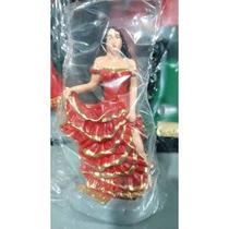 Imagem Cigana Vermelha Escultura Gesso Estatua 10 Cm Imagem Cigana Vermelha Escultura Gesso Estatua 10 Cm