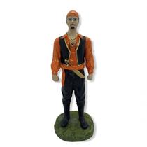 Imagem Cigano Laranja Escultura Resina Estatua 25 Cm