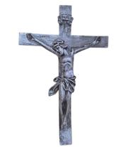 Imagem Crucifixo De Parede Barroco 39cm Inquebrável Imagem Crucifixo De Parede Barroco 39cm Inquebrável