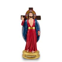 Imagem das Santas Chagas de Jesus 21 Cm Inquebrável - Imagem Sacra PVC