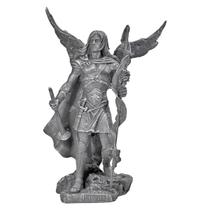 Imagem De Anjo São Gabriel Arcanjo Santo Religioso Cinza Imagem De Anjo São Gabriel Arcanjo Santo Religioso Cinza