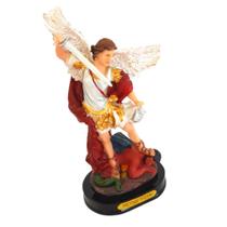 Imagem de arcanjo miguel em resina Imagem de arcanjo miguel em resina