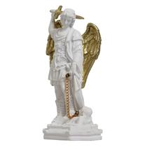 Imagem de Arcanjo São Miguel do Monte Gargano de Resina Nacional 20 cm