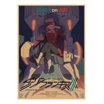 Imagem de arte de parede de pôster Darlings In The Franxxs Anime H Imagem de arte de parede de pôster Darlings In The Franxxs Anime H