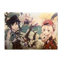 Imagem de arte de parede de pôster Genshins Impacts Hutao Anime Art Imagem de arte de parede de pôster Genshins Impacts Hutao Anime Art