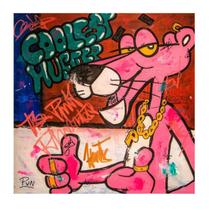 Imagem de arte de parede de pôster Pink Panthers Anime Art 40x40cm Imagem de arte de parede de pôster Pink Panthers Anime Art 40x40cm