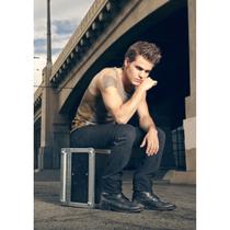 Imagem de arte de parede de pôster The Vampire Diaries Klaus Anime