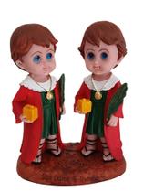 Imagem de Cosme e Damião Criança Baby 15cm Resina Imagem de Cosme e Damião Criança Baby 15cm Resina