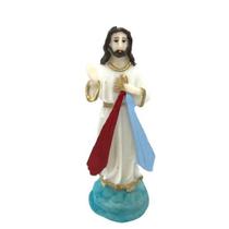 Imagem De Jesus Misericordioso Em Resina 7 Cm