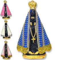 Imagem De Nossa Senhora Aparecida 24 Cm - Rosa