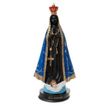 Imagem de Nossa Senhora Aparecida em Resina - 15cm Imagem de Nossa Senhora Aparecida em Resina - 15cm