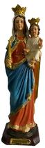 Imagem De Nossa Senhora Auxiliadora Em Resina Especial 31 Cm Imagem De Nossa Senhora Auxiliadora Em Resina Especial 31 Cm