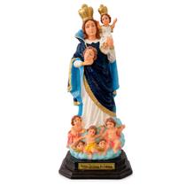 Imagem de Nossa Senhora da Cabeça de Borracha Inquebrável 40 cm Imagem Católica Estatueta