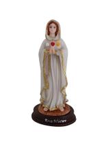 Imagem de Nossa Senhora da Rosa Mística 12cm resina