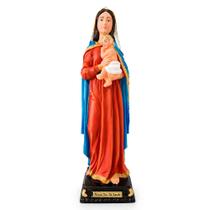 Imagem de Nossa Senhora da Saúde de Borracha Inquebrável 30 cm Imagem Católica Estatueta