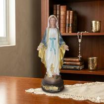Imagem De Nossa Senhora das Graças 21 cm Resina Prime Linda Imagem De Nossa Senhora das Graças 21 cm Resina Prime Linda