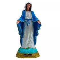 Imagem de Nossa Senhora das Graças 40cm - Inquebrável - Imagem Sacra PVC