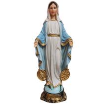 Imagem de Nossa Senhora das Graças de Resina 30 cm Imagem Católica Decoração Estatueta Imagem de Nossa Senhora das Graças de Resina 30 cm Imagem Católica Decoração Estatueta
