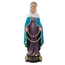 Imagem de Nossa Senhora das Lágrimas de Borracha Inquebrável 40 cm Imagem Católica Estatueta
