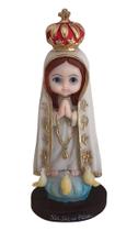 Imagem de Nossa Senhora de Fátima Criança Baby Infantil 15cm de Resina Imagem de Nossa Senhora de Fátima Criança Baby Infantil 15cm de Resina
