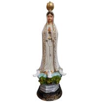 Imagem de Nossa Senhora de Fátima de Resina 30 cm Imagem Católica Estatueta Decoração Imagem de Nossa Senhora de Fátima de Resina 30 cm Imagem Católica Estatueta Decoração
