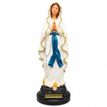 Imagem de Nossa Senhora de Lourdes de Borracha Inquebrável - 30 cm Imagem de Nossa Senhora de Lourdes de Borracha Inquebrável - 30 cm