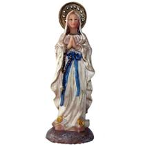 Imagem de Nossa Senhora de Lourdes em Resina 10cm - Importada