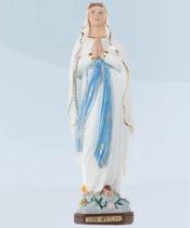 Imagem de Nossa Senhora de Lurdes 30cm em Gesso