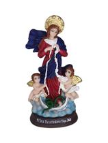 Imagem de Nossa Senhora Desatadora dos Nós 15cm em resina Imagem de Nossa Senhora Desatadora dos Nós 15cm em resina