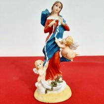 Imagem de Nossa Senhora Desatadora dos Nós de Resina - 15 cm Imagem de Nossa Senhora Desatadora dos Nós de Resina - 15 cm