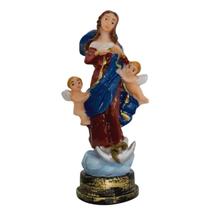 Imagem de Nossa Senhora Desatadora dos Nós de Resina - 9 cm Imagem de Nossa Senhora Desatadora dos Nós de Resina - 9 cm