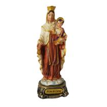 Imagem de nossa senhora do carmo em resina
