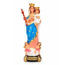 Imagem de Nossa Senhora do Livramento de Borracha Inquebrável 20 cm Imagem Católica Estatueta