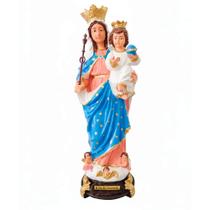 Imagem de Nossa Senhora do Livramento de Borracha Inquebrável 40 cm Imagem Católica Estatueta