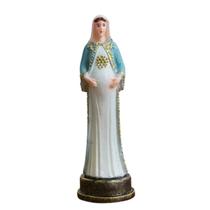 Imagem de Nossa Senhora do Ó de Resina - 9 cm Imagem de Nossa Senhora do Ó de Resina - 9 cm
