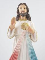 Imagem de resina jesus misericordioso 20cm - Imporiente Com. Ext .Ltda