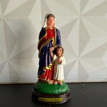 Imagem de resina Maria Passa na frente 13cm imagem religiosa católica mãe de Jesus Imagem de resina Maria Passa na frente 13cm imagem religiosa católica mãe de Jesus