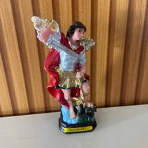 Imagem de resina Sao Miguel Arcanjo 15cm imagem religiosa católica santo