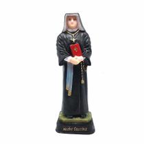 Imagem De Santa Faustina Em Resina Maciça 20 Cm - FORNECEDOR 34