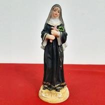 Imagem de Santa Rita de Cássia de Resina - 15 cm Imagem de Santa Rita de Cássia de Resina - 15 cm