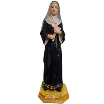 Imagem de Santa Rita de Cássia de Resina 30 cm Imagem Católica Decoração Estatueta Imagem de Santa Rita de Cássia de Resina 30 cm Imagem Católica Decoração Estatueta