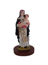 Imagem de Santa Rosa de Lima 12cm resina Imagem de Santa Rosa de Lima 12cm resina