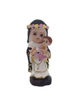 Imagem de Santa Rosa de Lima Criança Baby Infantil 10cm em resina Imagem de Santa Rosa de Lima Criança Baby Infantil 10cm em resina