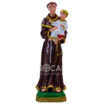 Imagem de Santo Antônio Inquebrável em Látex - 20cm para Devoção e Decoração